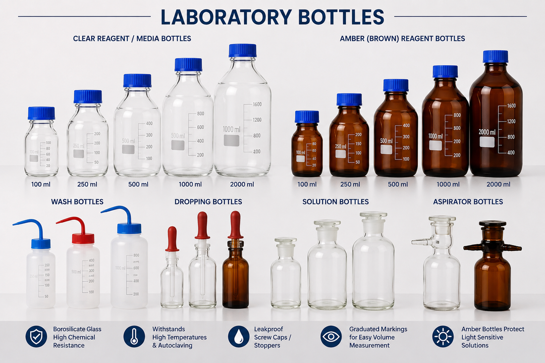 How to Choose the Right Lab Bottle for Your Application