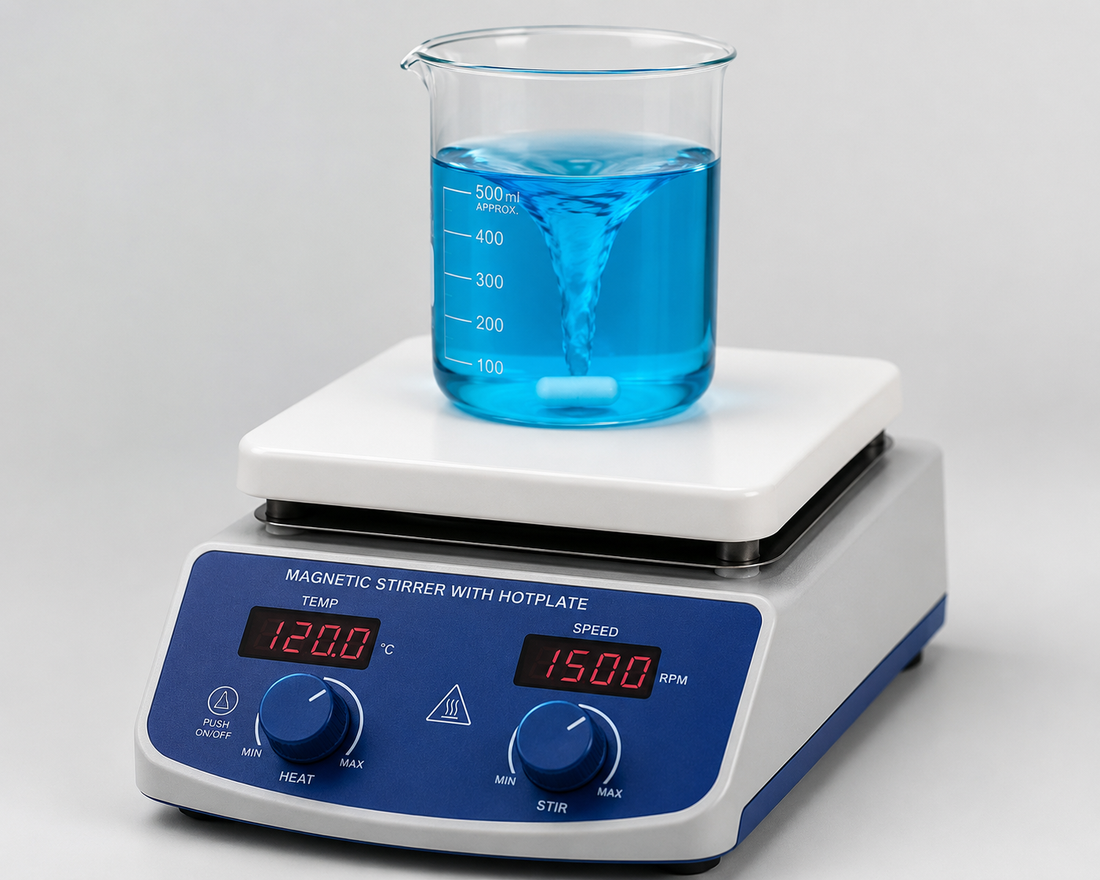 Magnetic Stirrer with Hotplate: Why the SH4 Is Essential for Modern Laboratories