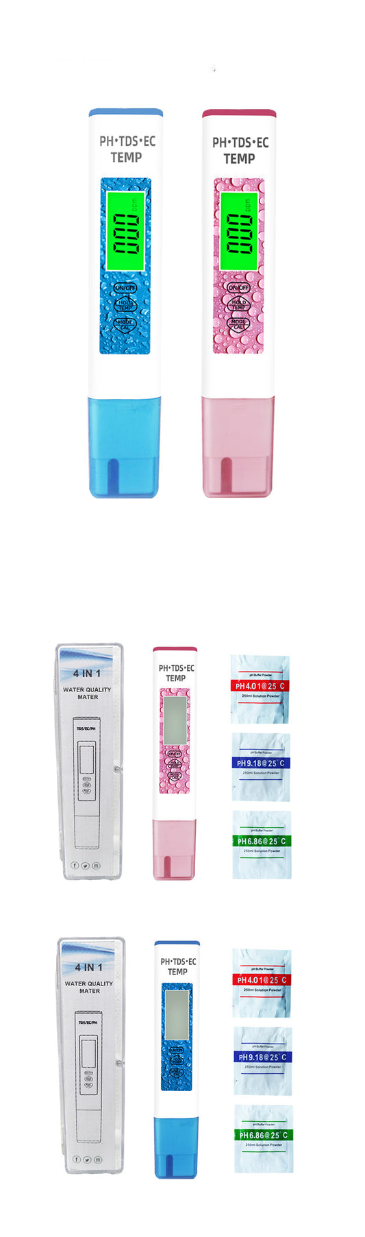 pH TEST METER 4 In 1