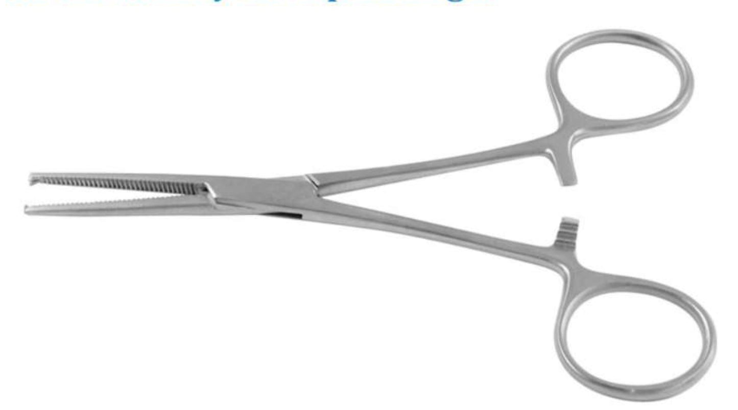 Forcep Artery Kocher Str 1X2Th 18cm