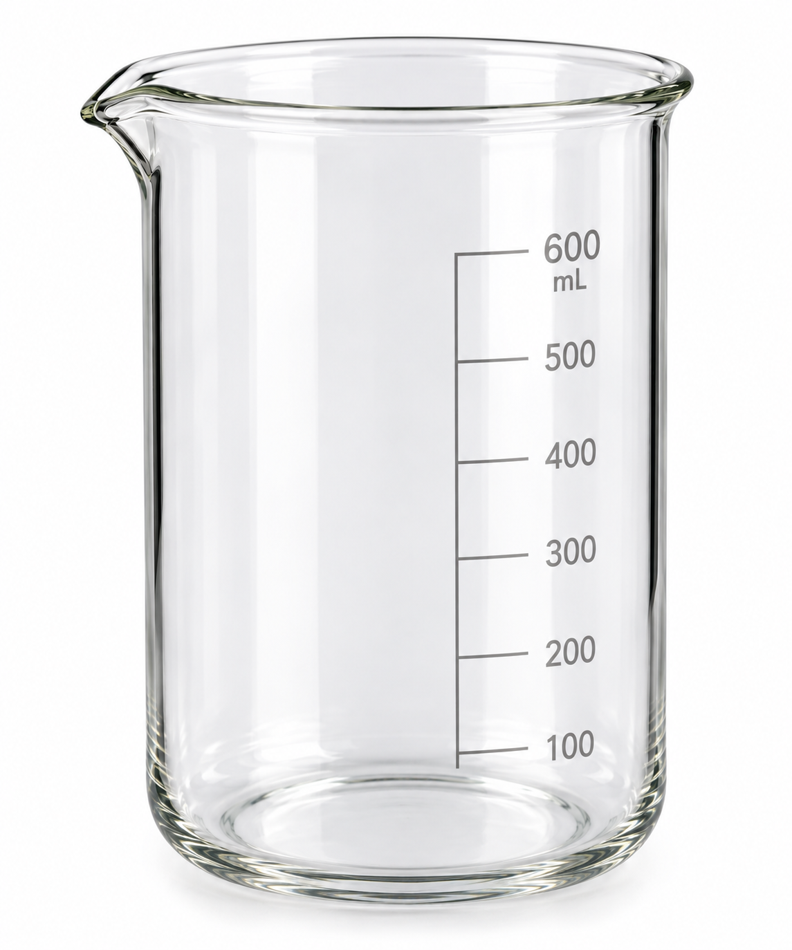 BeakerTallFormGlass600ml