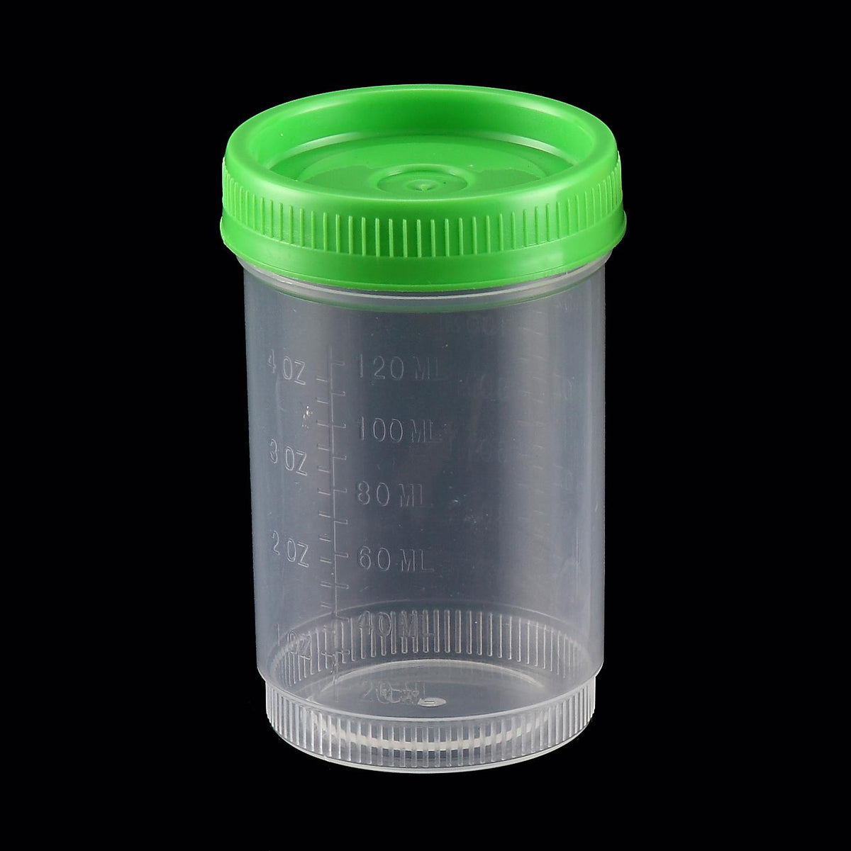 ContainerPolyproplene_BulkSterile_ScrewCap_Vol.150ml_grad10mlupto120ml_200