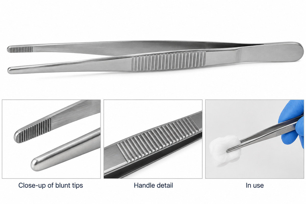 Forceps Blunt 16cm (Pc)