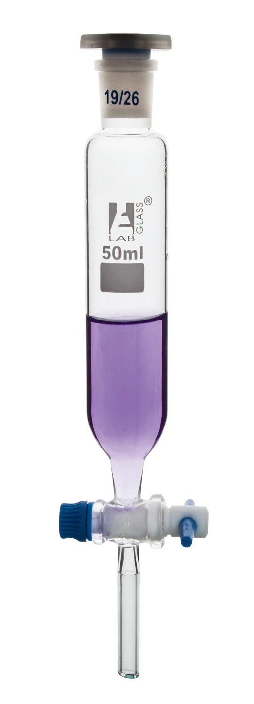 Funnel Dropping B PTFE Stop cock 50ml