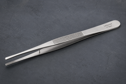 The Littlewood Forceps 17.5 cm is a high-quality stainless steel surgical instrument featuring sharp interlocking tips for a secure grip on tissue. It is durable, corrosion-resistant, and suitable for repeated sterilization.

Uses

Grasping and holding tissue during surgical procedures
Securing surgical drapes
General gynecological and obstetric procedures
Minor surgical and clinical applications
Medical training and laboratory use