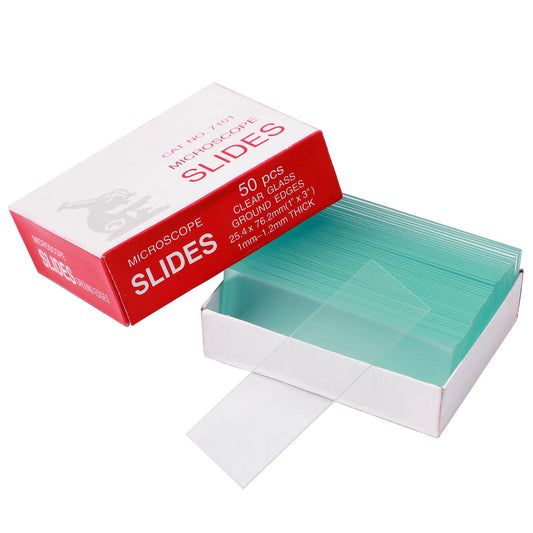 Micro Slide Bevilled FRS G/E 76x26x1mm (50/Pkt)