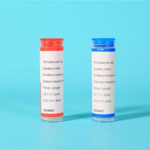 Haematocrit Tubes Blue Non-Hep (100/vial)
