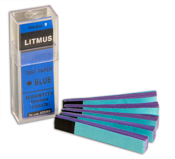 Paper Test Books Litmus Blue 100/papers – LabBuddy