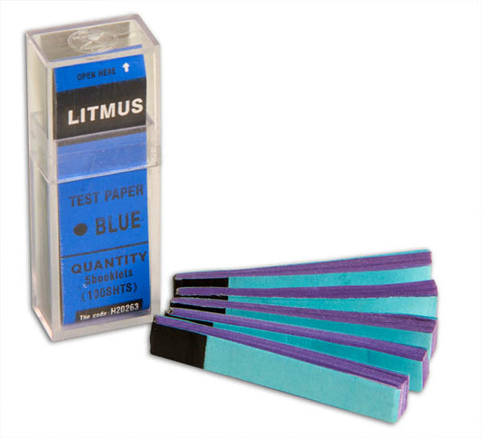 Paper Test Books Litmus Blue 100/papers