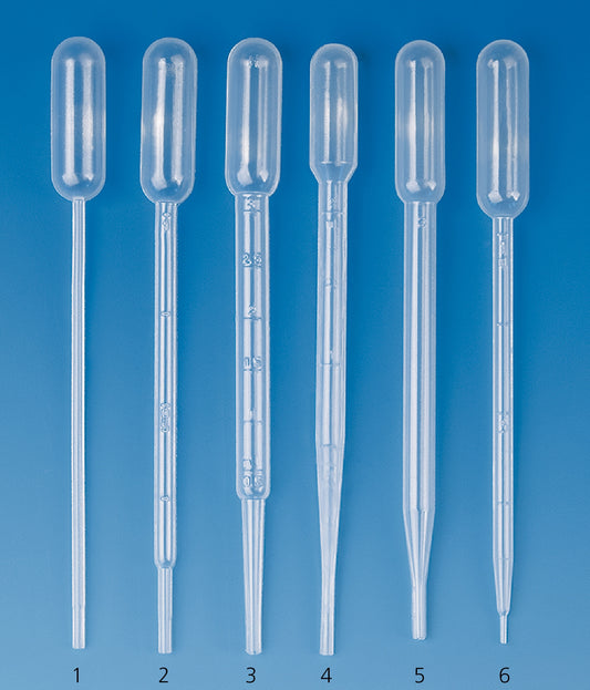 Pipettes Pasteur Plastic - 3ml Economy(500/pack)