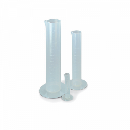 Cylinder Measuring Round Base, Plastic 1L